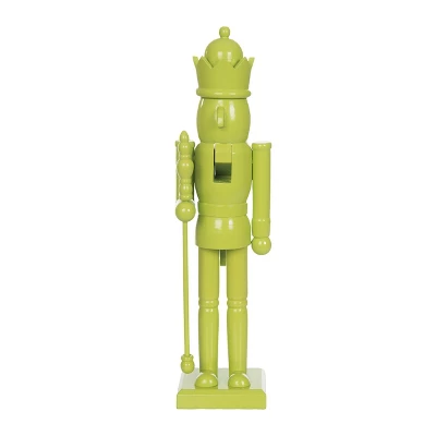 Transpac 15 Inch Wood Lime Green Nutcracker Decorative Object For Christmas Tabletop Decor Unique Holiday Gift 1 Transpac 15 Inch Wood Lime Green Nutcracker Decorative Object For Christmas Tabletop Decor Unique Holiday Gift