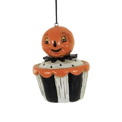Holiday Ornament 3.25 In Halloween Cupcake Halloween Tree Ornament , Halloween Decor Pumpkin Owl Black Cat (3PC) -Home Decor Store GUEST 49b682fa 3597 4e8d bb68 4e9893d1f7f2