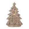Transpac Light Up Gold Tree With Holy Family Tabletop Sculpture Battery Operated Prelit Christmas Decoration Indoor Gift
