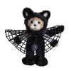 Transpac Thread Cat With Costume Decorative Plush Figurine Halloween Black Foam Tabletop Decor For Cat Lovers And Gifts