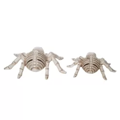 Transpac Off-White Halloween Skeleton Spiders Set Of 2 Decorative Objects 7.25 In Polyresin Halloween Decor -Home Decor Store GUEST 7509bdb2 ffb0 4fe3 8f6a a45faa3bebab