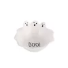 Transpac Ceramic Ghost Bowl For Halloween Home Decor Multicolored Dolomite Tabletop Decorative Figurine Gift