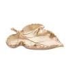 Transpac 9.37 In Gold Harvest Leaf Decorative Object Polyresin Fall Home Decor