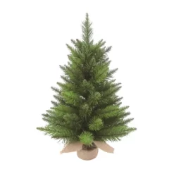 Transpac Artificial 24 In. Green Christmas Spruce Tree In Bag