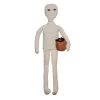 Transpac Mumford The Mummy Greeter Decorative Figurine Polyester Halloween Tabletop Decor For Unique Indoor Decoration