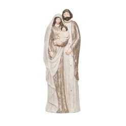 Transpac Light Up Holy Family Figurine Multicolored Decorative Christmas Tabletop Battery Operated Ideal Holiday Gift