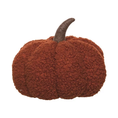 Transpac Plush Fuzzy Harvest Fall Pumpkin Decor Set Of 3 7.5 X 7.5 X 7.0 Inch Polyester Cotton Decorative Objects 2 Transpac Plush Fuzzy Harvest Fall Pumpkin Decor Set Of 3 7.5 X 7.5 X 7.0 Inch Polyester Cotton Decorative Objects - Image 2