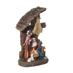 Transpac 9.75 In Holiday Manger Nativity Scene Figurine Polyresin Christmas Decorative Object -Home Decor Store GUEST d3ccbc09 9983 4852 ae61 c2a6d6ede0b0