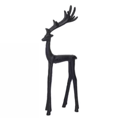 Transpac Set Of 2 Iron Reindeer Figurines Black Metal Christmas Tabletop Decor For Holiday Celebrations And Gift Giving -Home Decor Store GUEST db9fd0a6 34ab 43f7 9960 805cfd4e02cc