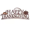 Transpac - Happy Thanksgiving - Halloween Decor - 10 In. - Case Of 2