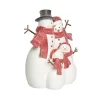 Transpac 8.25 In Multicolor Christmas Snowman Family Decor Resin Decorative Object For Holiday Cheer
