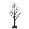 Transpac Large Light Up Halloween Twig Tree Decorative Tabletop Figurine Battery Operated Black Wood Indoor Decor